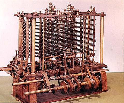 Charles Babbage presenta la màquina diferencial