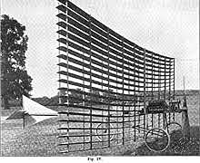 Horatio Phillips construye un avión a vapor