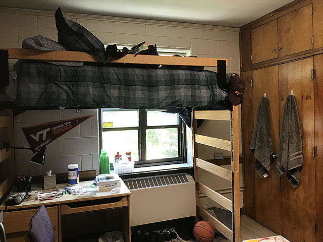 Left to Virginia Tech