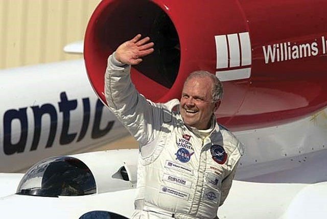 Steve fosset y su record