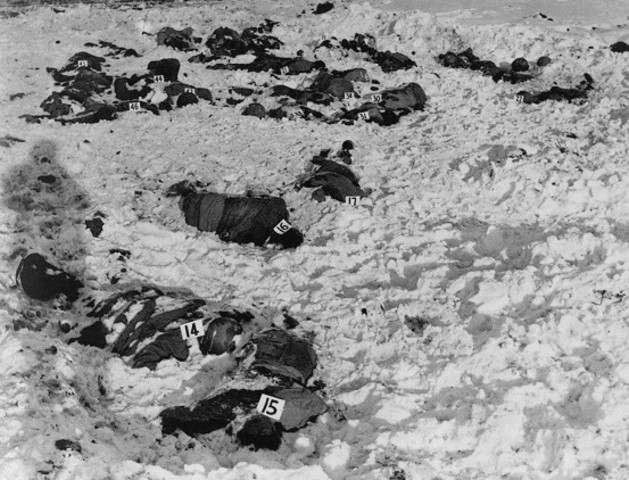 Waffen-SS murder81 U.S. POWs at Malmedy