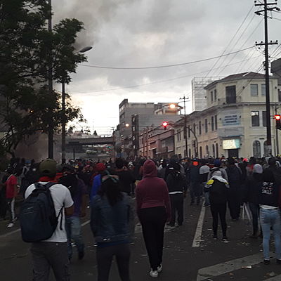 Timeline: Paro nacional Ecuador 2019