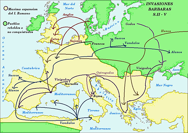 Caída del Imperio Romano