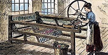 Invención de las hiladoras