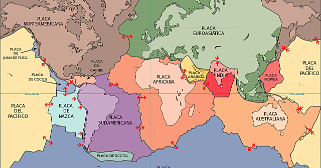 Placas tectonicas.