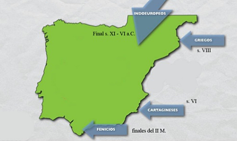 Los pueblos colonizadores del Mediterráneo oriental