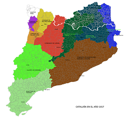 Surgimiento de Los​ ​condados​ ​catalanes