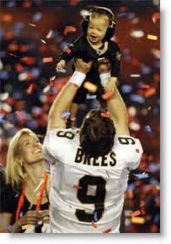 Baylen (Drew Brees Son) is born