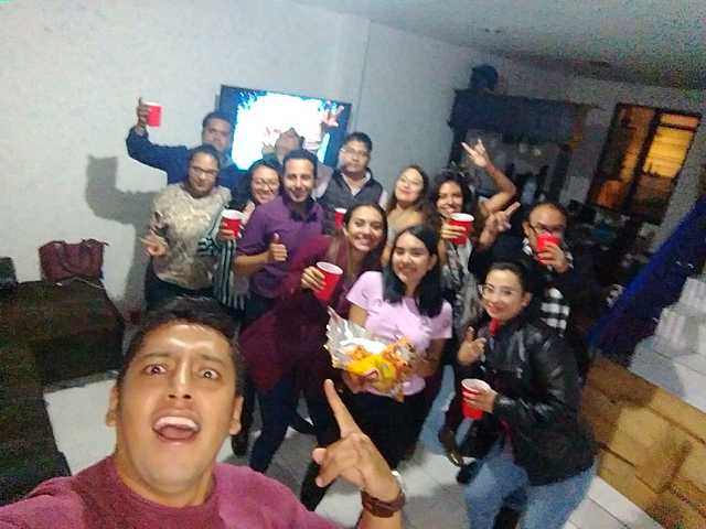 Reunión de amigos de la secu