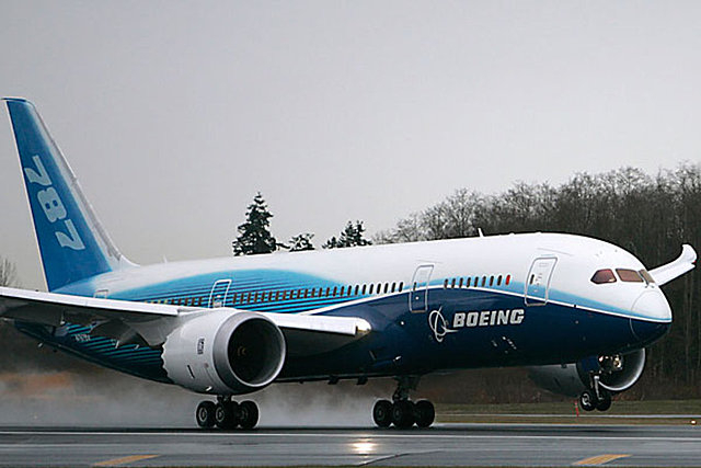 El avión más hermoso BOEING 787