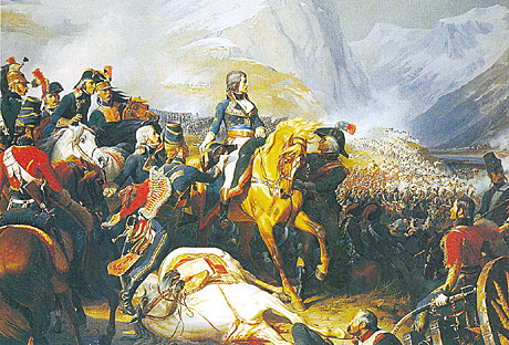 Napoleón alcanzó su prestigio militar en las campañas de Italia