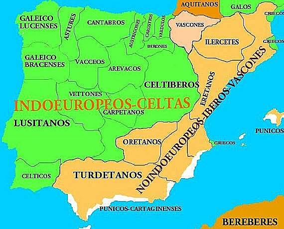 Llegada de los pueblos indoeuropeos a la Península