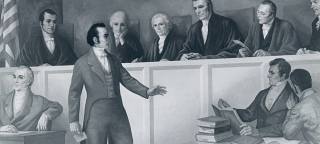 Trustees of Dartmouth College v. Woodward is decided by the Supreme Court