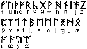 Anglo-Saxon first written English