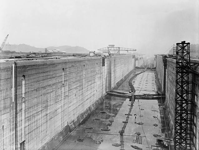 Panama Canal U.S Construction Begins