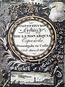 La primera constitució Espanyola