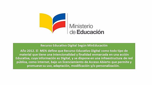 RED - Ministerio de Educación