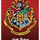 Poster escudo hogwarts efecto metalico 50 x 70 cm harry potter