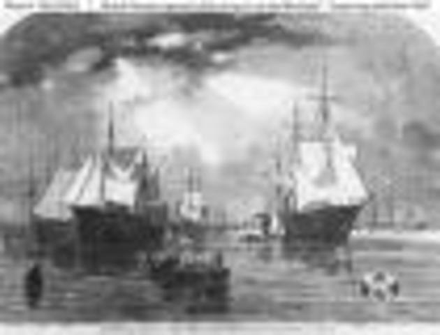 British Naval Blockade