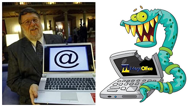 Se envía y aparece el primer virus