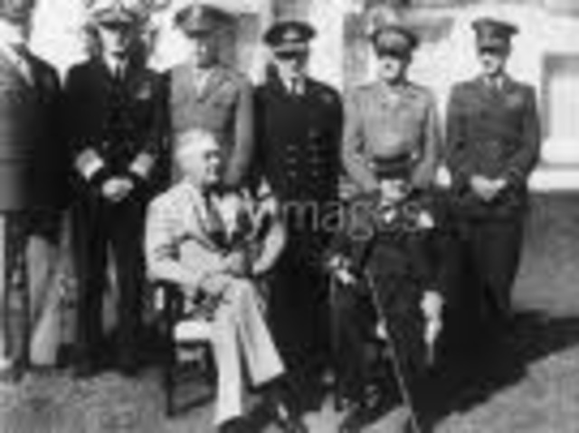 Axis forces surrender to the Allies