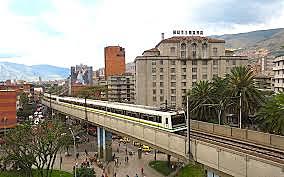Inauguración metro de medellin