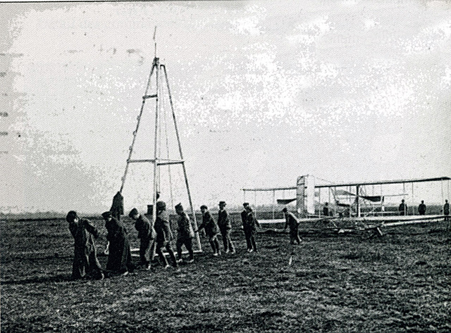 los hermanos wright no necesitaron la catapulta