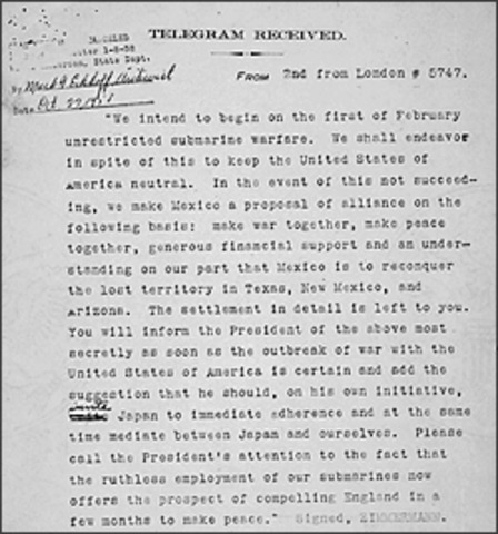 The Zimmerman Note