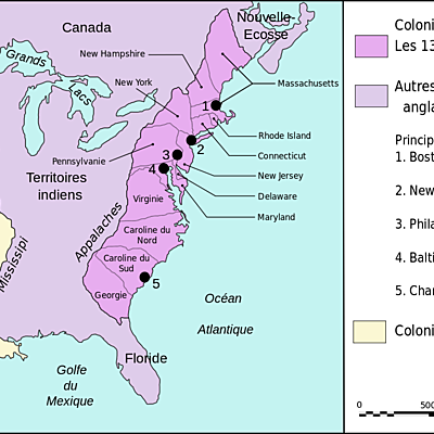 Timeline: 13 Colonies Timeline