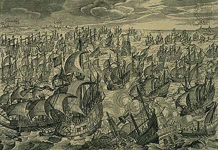 Queen Elizabeth I defeated Philip II’s Spanish Armada