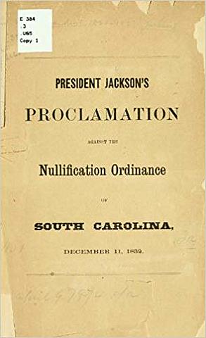 Jakckson's Proclamation