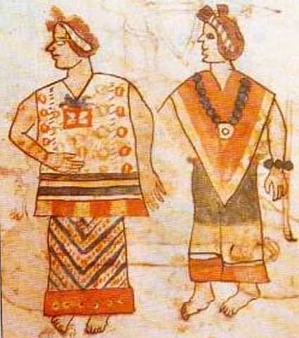 Huipil y Quechquemitl (Mujeres)