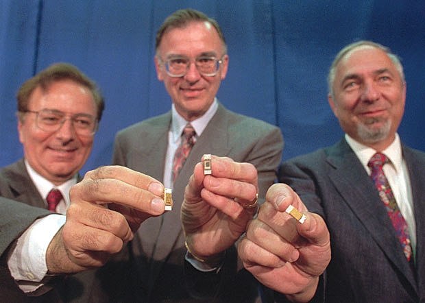 Federico Faggin, Ted Hoff, Stanley Mazor