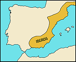 Llegada de los íberos a la península.