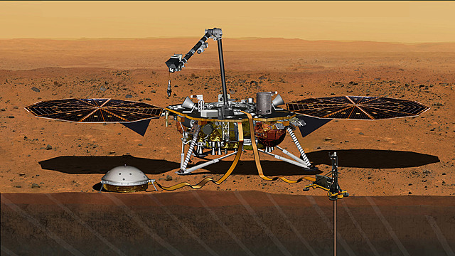 NASA lands the first spacecraft on Mars