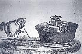 Premier pétrin mécanique (le pétrin d'Eurizaces).