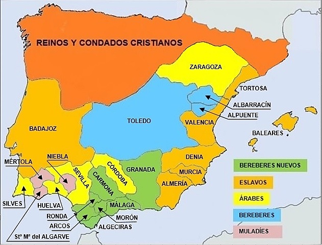 Creación de los Reinos Taifas