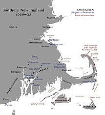 The Pilgrim Fathers, or Pilgrims, founded the second colony of the Plymouth Settlement in New England in 1620,