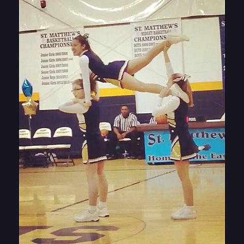 Captain of the cheer team