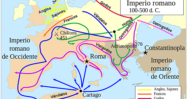 Las invasiones bárbaras