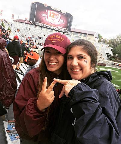 First Virginia Tech Football Game