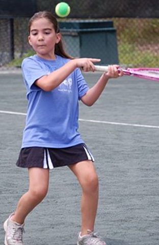 My first tennis match!
