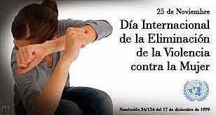 Declaración del Día Internacional de la Eliminación de la Violencia contra la Mujer