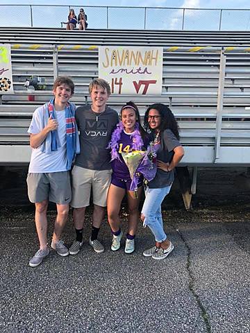 Senior Night Soccer Game