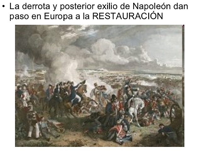 RESTAURACIÓN Y REVOLUCIÓN