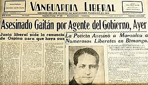 Inicio de La Violencia