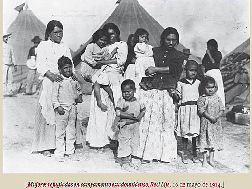 Mujeres refugiadas en campamentos estadounidenses