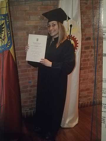 Graduación de Tecnólogo en Diseño Trafico (Marcela Daza)