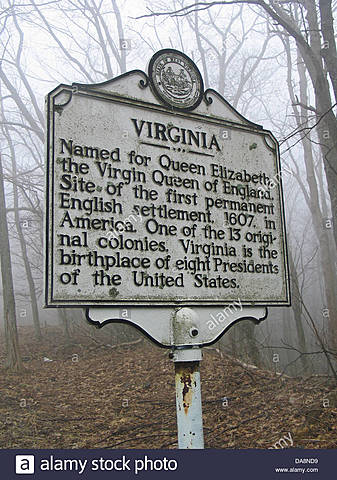 English settlers founded Virginia