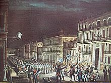 Derrocamiento de Iturbide